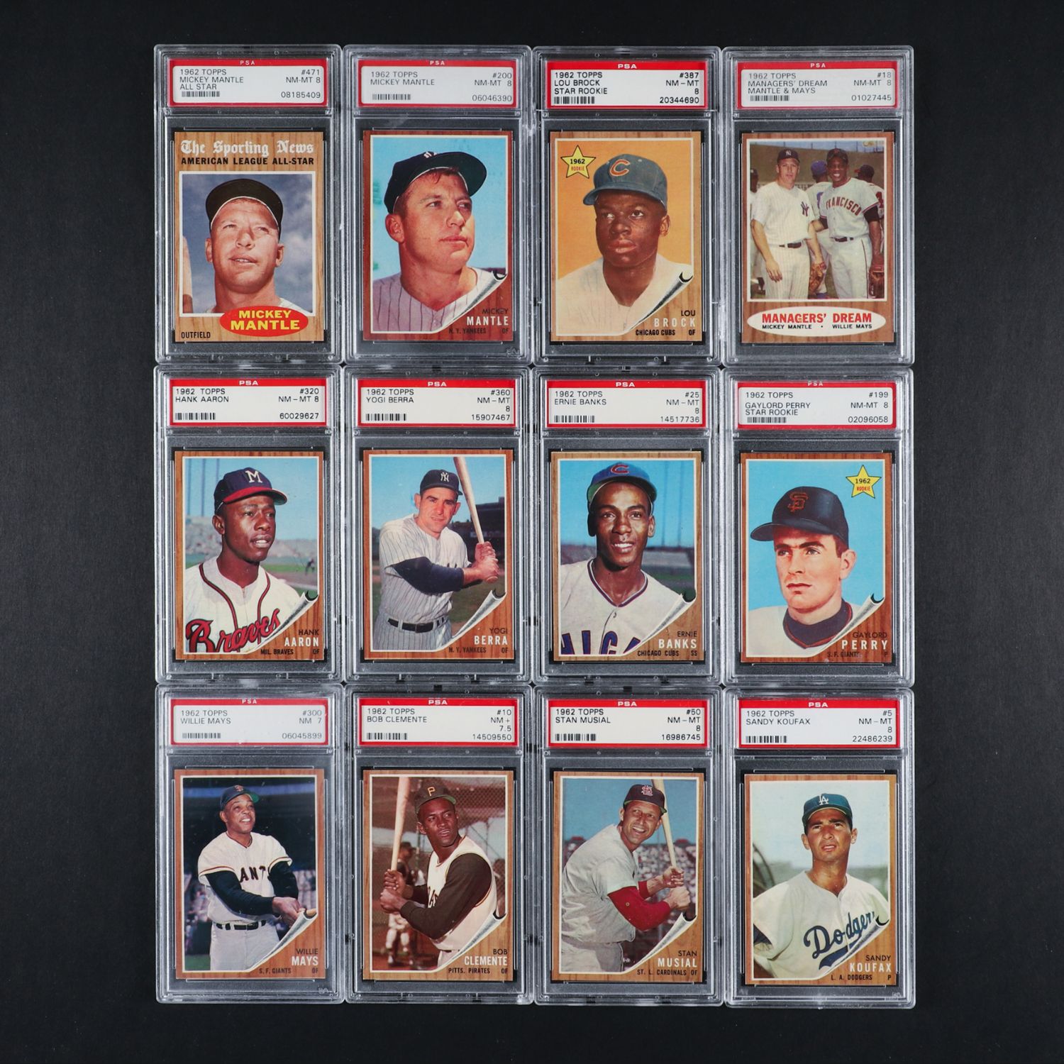 High-Grade 1962 Topps Set, Mickey Mantle, and Rare Pre-War Hockey Cards Drive $786,106 in Miller & Miller Sports Auction