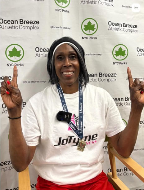 Joetta Breaks American Record in 200m at USATF New York Open and Masters Championships at Ocean Breeze