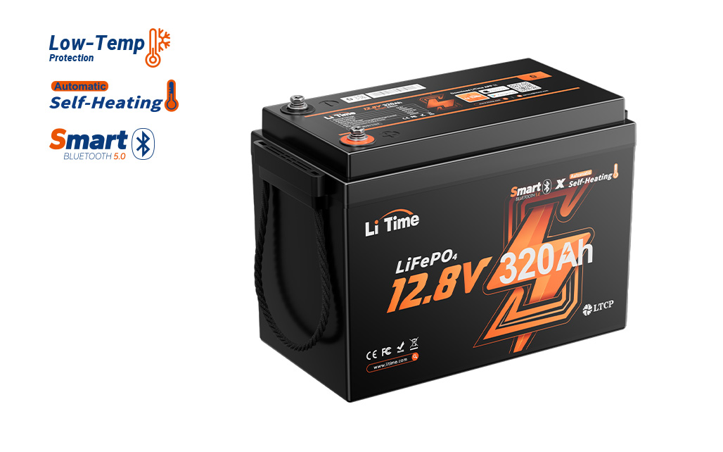 LiTime Launches 12V 320Ah Mini Smart Self-Heating Lithium Battery, Delivering High Energy Density and Dual Heating Modes for Reliable Cold-Weather Power